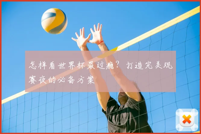 怎样看世界杯最过瘾？打造完美观赛夜的必备方案